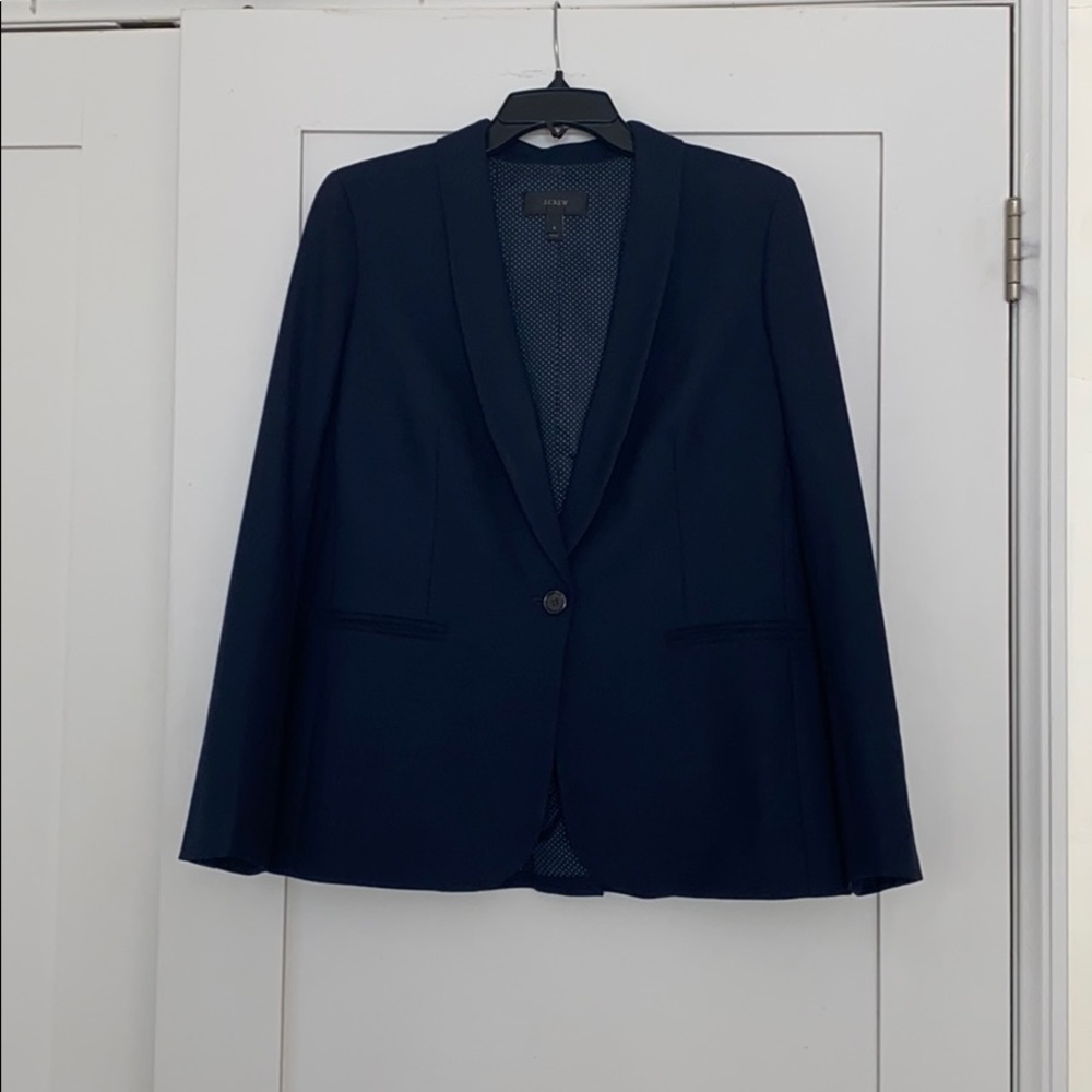 J.CREW Navy Blue Blazer